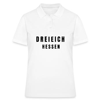 Dreieich, Hesse - Polo Femme - blanc - Devant - Ailine (174cm)