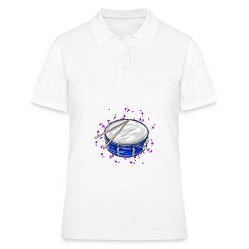 tambour - Polo Femme - blanc - Devant - Ailine (174cm)