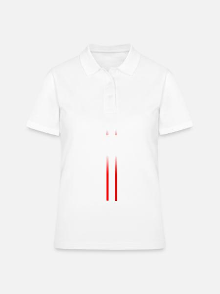 Paris - Frauen Polo Shirt - Weiß
