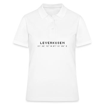 Coordonnées Leverkusen - Polo Femme - blanc - Devant - Ailine (174cm)