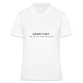Coordonnées Darmstadt - Polo Femme - blanc - Devant - Ailine (174cm)