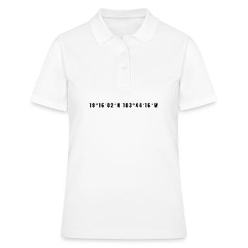 Villa de Álvarez Mexiko - Frauen Polo Shirt - Weiß - Vorne - Ailine (174cm)