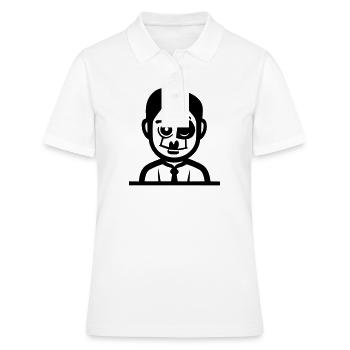 Zombie - Frauen Polo Shirt - Weiß - Vorne - Ailine (174cm)