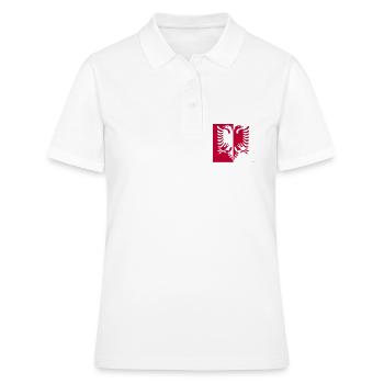 Kosova Albanian Eagle Kosovo Albanie Cadeau - Polo Femme - blanc - Devant - Ailine (174cm)