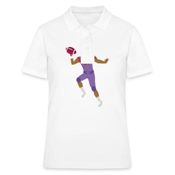 Ballsport - Frauen Polo Shirt - Weiß - Vorne - Ailine (174cm)