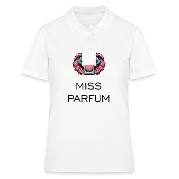 Miss Parfum - Superheldin - Frauen Polo Shirt - Weiß - Vorne - Ailine (174cm)