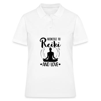 Reiki - Polo Femme - blanc - Devant - Ailine (174cm)