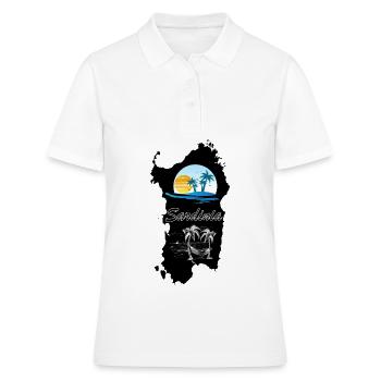 Sardaigne Insel Italien Sardaigne Italie - Polo Femme - blanc - Devant - Ailine (174cm)