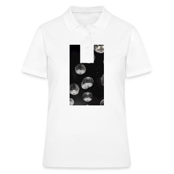 Lanternes célestes - Polo Femme - blanc - Devant - Ailine (174cm)