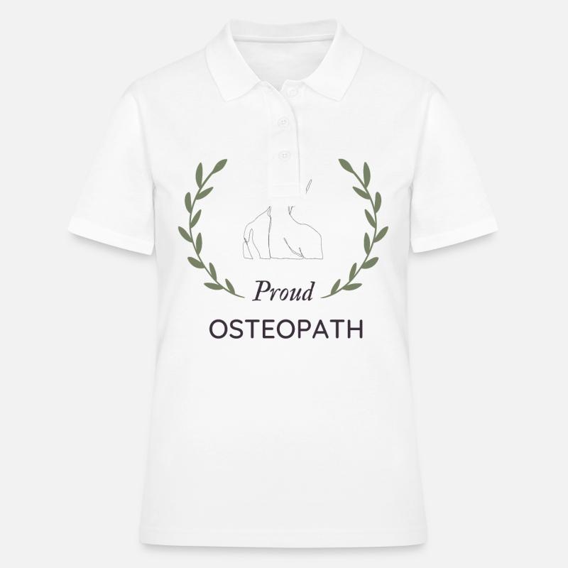 Osteopathy Osteopath - Women's Polo Shirt - white