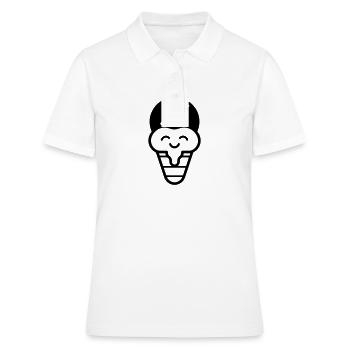 EIS - Frauen Polo Shirt - Weiß - Vorne - Ailine (174cm)