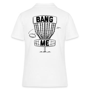 Disc Golf - Polo Femme - blanc - Dos - Ailine (174cm)