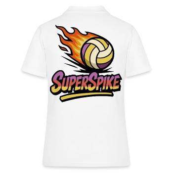 SuperSpike | Bolide - Polo Femme - blanc - Dos - Ailine (174cm)
