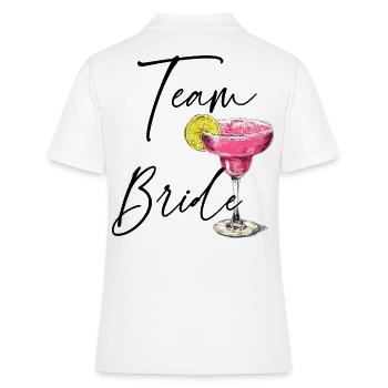margarita_glas_mit_limone_team_bride - Polo Femme - blanc - Dos - Ailine (174cm)