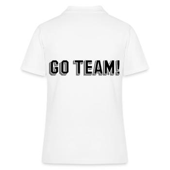 Los Team Teamsport Team Sport Cadeau - Polo Femme - blanc - Dos - Ailine (174cm)