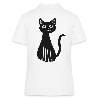 Chats Animaux animaux - Polo Femme - blanc - Dos - Ailine (174cm)