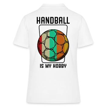handball - Polo Femme - blanc - Dos - Ailine (174cm)