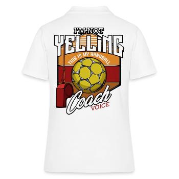 handball - Polo Femme - blanc - Dos - Ailine (174cm)