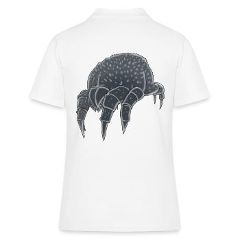 Aauvants insectes phobie parasite - Polo Femme - blanc - Dos - Ailine (174cm)
