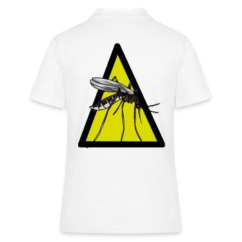 Moustiques moustiques insectes insectes moustiques - Polo Femme - blanc - Dos - Ailine (174cm)