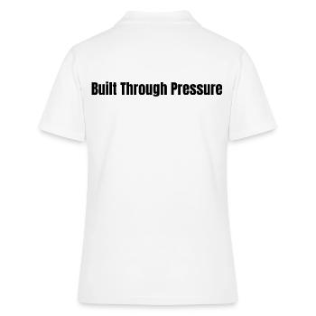 Construit par pression l LateNightGrind - Polo Femme - blanc - Dos - Ailine (174cm)
