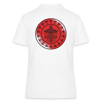 Chirurgie d’assistant chirurgical - Polo Femme - blanc - Dos - Ailine (174cm)