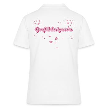 Illustrator Abschluss-Geschenk Grafikdesignerin - Frauen Polo Shirt - Weiß - Hinten - Ailine (174cm)