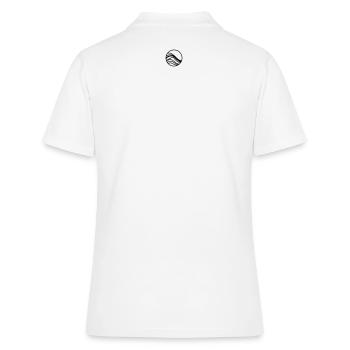 Wave Online - Frauen Polo Shirt - Weiß - Hinten - Ailine (174cm)