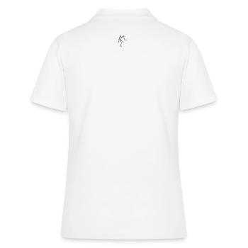 Éclair - Polo Femme - blanc - Dos - Ailine (174cm)