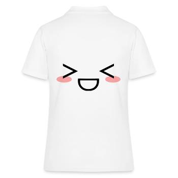 Kawaii - Polo Femme - blanc - Dos - Ailine (174cm)