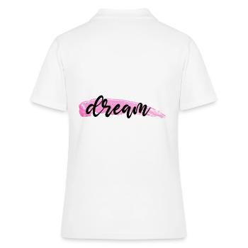 Rêve - Polo Femme - blanc - Dos - Ailine (174cm)