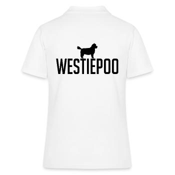 Westiepoo Races de chiens Chiens Chiens Wilsigns - Polo Femme - blanc - Dos - Ailine (174cm)