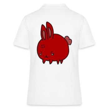 Mauvais lapin - Polo Femme - blanc - Dos - Ailine (174cm)