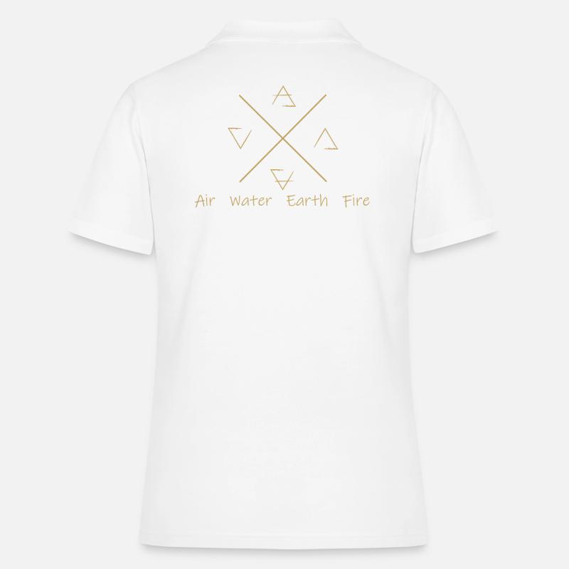Elements - Polo Femme - blanc