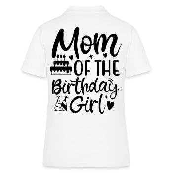 Birthday Queen 6 Happy Birthday - Women's Polo Shirt - white - Back - Ailine (174cm)