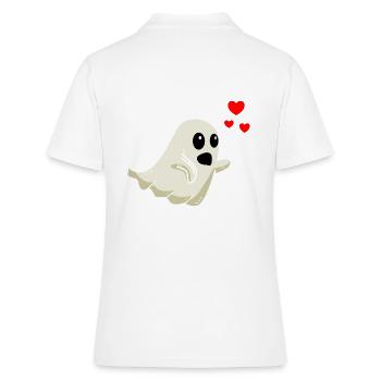 Spectre Saint-Valentin - Polo Femme - blanc - Dos - Ailine (174cm)