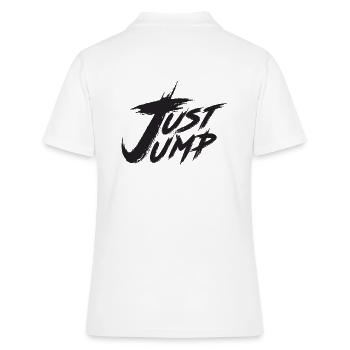 Just Jump Skydiver Just jump - Polo Femme - blanc - Dos - Ailine (174cm)