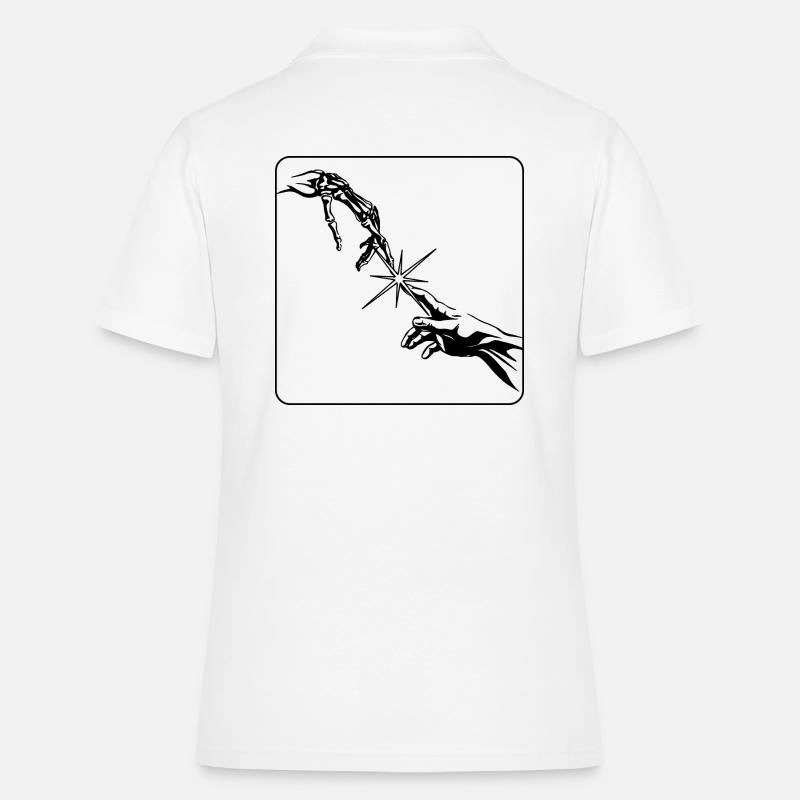 Hello - Women's Polo Shirt - white