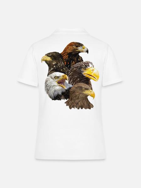Birds of prey - Women's Polo Shirt - white