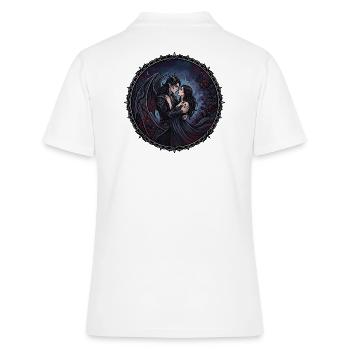 Romance sombre fantastique - Polo Femme - blanc - Dos - Ailine (174cm)