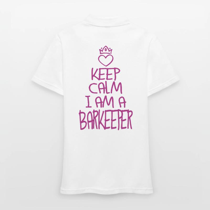Keep Calm Bartender Cool Bartender Gift Women's Polo Shirt