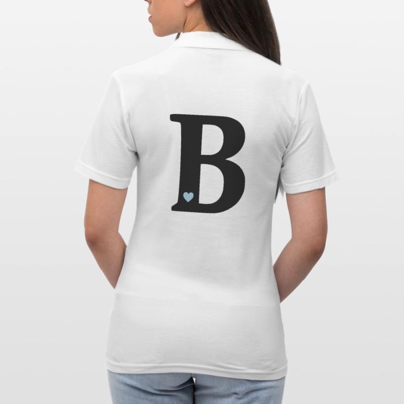 point (b) initial point Women's Polo Shirt