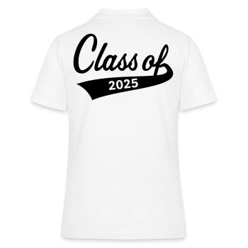 Classe de 2025 (Classe de graduation / B) - Polo Femme - blanc - Dos - Ailine (174cm)