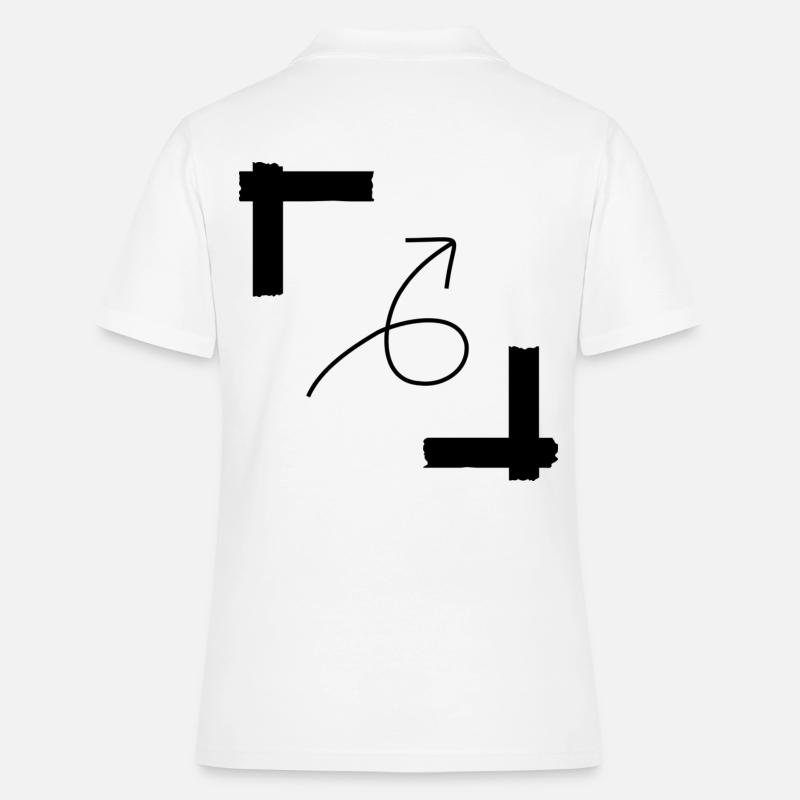 Flèche de bord - Polo Femme - blanc