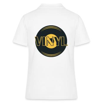Vinyle - Polo Femme - blanc - Dos - Ailine (174cm)