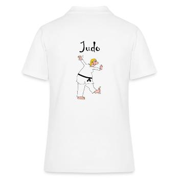 Judo - judo - Polo Femme - blanc - Dos - Ailine (174cm)