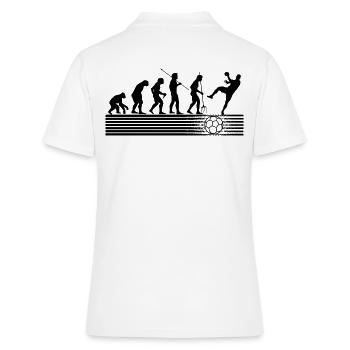 Jeux de handball Handball Handball Handball - Polo Femme - blanc - Dos - Ailine (174cm)