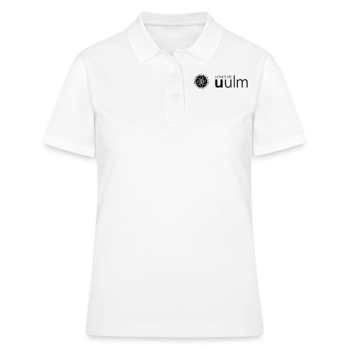 Logo schwarz (Druck nur auf Rücken & Poloshirt) - Frauen Polo Shirt