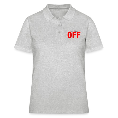 MowgliSap OFF Red - Polo Femme