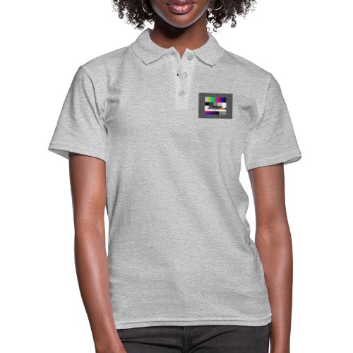 Testbild koralle- used look - Frauen Polo Shirt